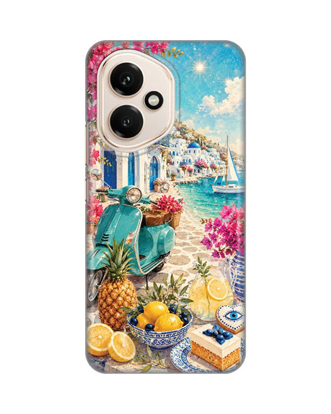 Maska za Honor 400 Summer in Greece Silikonska Print Skin
