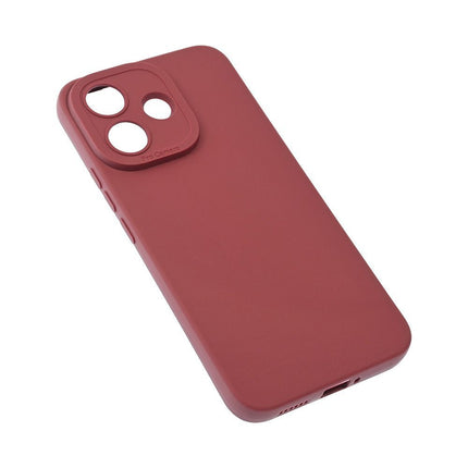 Maska za Xiaomi Redmi Note 17 Pro 5G Silikon Pro Camera bordo