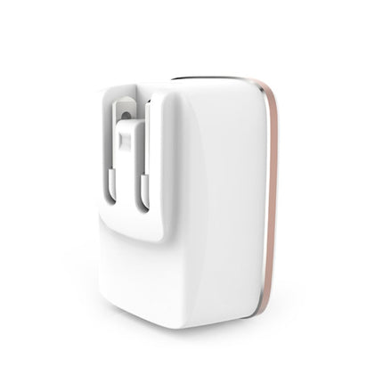 Kucni punjac LDNIO A1204Q Quick Charge 3.0 USB 5V 2.4A sa type C kablom beli