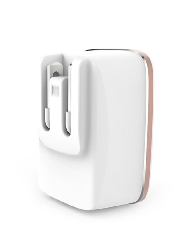 Kucni punjac LDNIO A1204Q Quick Charge 3.0 USB 5V 2.4A sa type C kablom beli