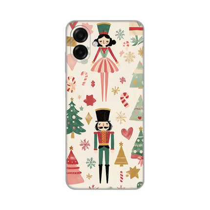 Maska za Samsung A075F Galaxy A07 Vintage Christmas Silikonska Print