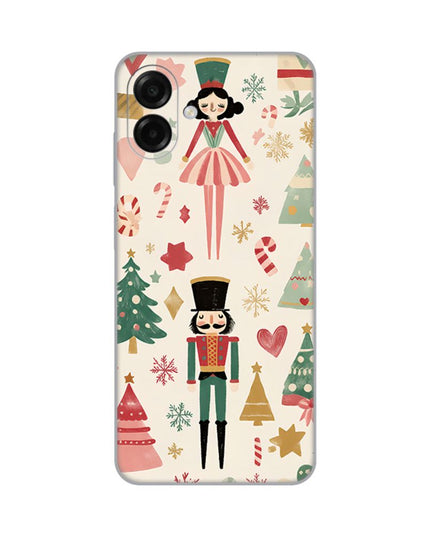 Maska za Samsung A075F Galaxy A07 Vintage Christmas Silikonska Print