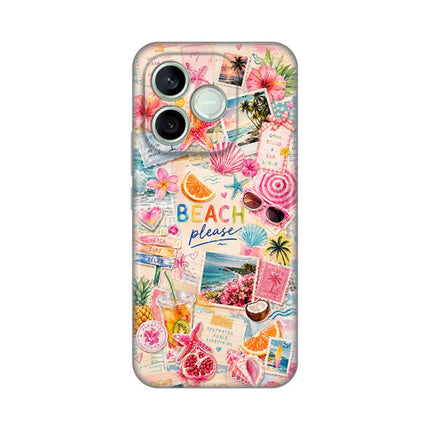Maska za Honor 600 Lite Beach Please Silikonska Print Skin
