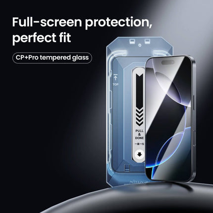 Zastitno Staklo Tempered glass Nillkin CP+ Pro za iPhone 16 Pro 6.3 crni