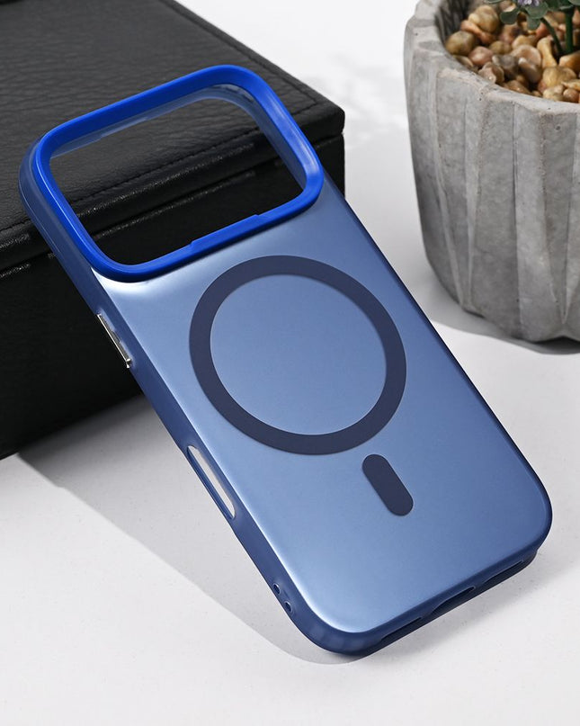 Maska za iPhone 17 Pro 6.3 plava Magsafe Clear