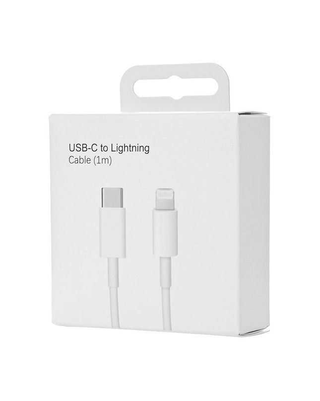 Data kabl L za iPhone 11-14 Type C na Lightning beli 1m