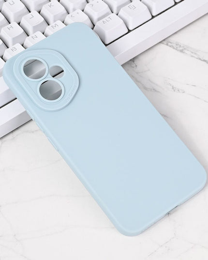 Maska Silikon Pro Camera za Honor 400 svetlo plava