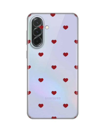 Maska za Samsung A376B Galaxy A37 5G Red Hearts Silikonska Print
