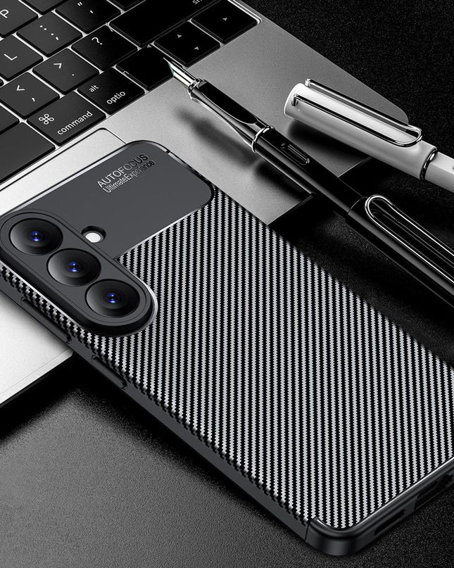Maska za Samsung S941B Galaxy S26 crna Defender Carbon