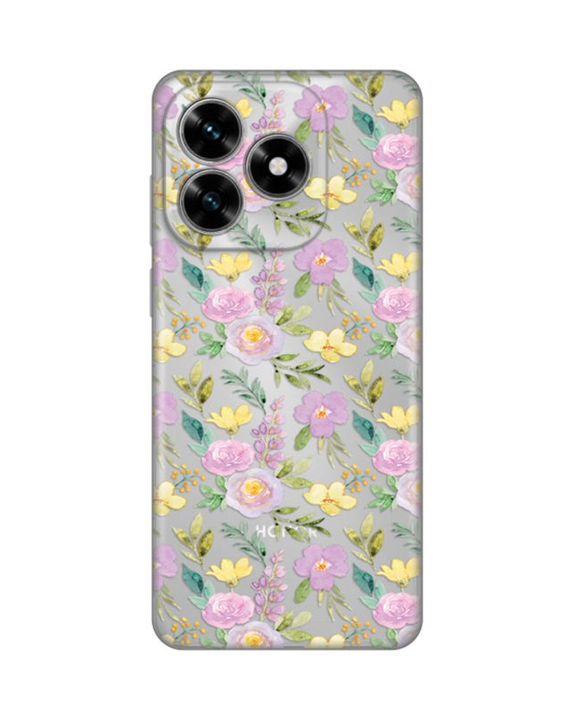 Maska za Honor X5c Plus Soft Flowers Silikonska Print Skin