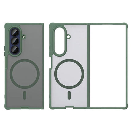 Maska za Samsung F966B Galaxy Z Fold 7 tamno zelena Magsafe Fold