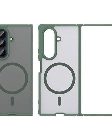 Maska za Samsung F966B Galaxy Z Fold 7 tamno zelena Magsafe Fold