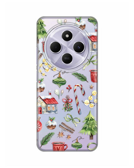 Maska za Xiaomi Redmi 14C/Redmi A4 Winter Spirit Silikonska Print Skin