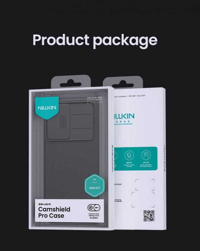 Maska za Samsung A376B Galaxy A37 5G crna Nillkin CamShield Pro