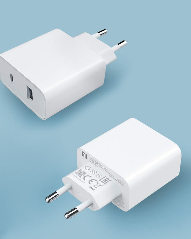 Kucni punjac Xiaomi QC 33W sa USB na Type C kablom beli