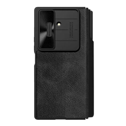 Maska za Samsung F966B Galaxy Z Fold 7 crna (with pen) Nillkin Qin Pro Leather