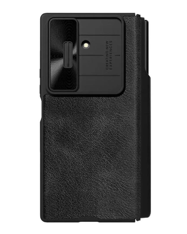 Maska za Samsung F966B Galaxy Z Fold 7 crna (with pen) Nillkin Qin Pro Leather