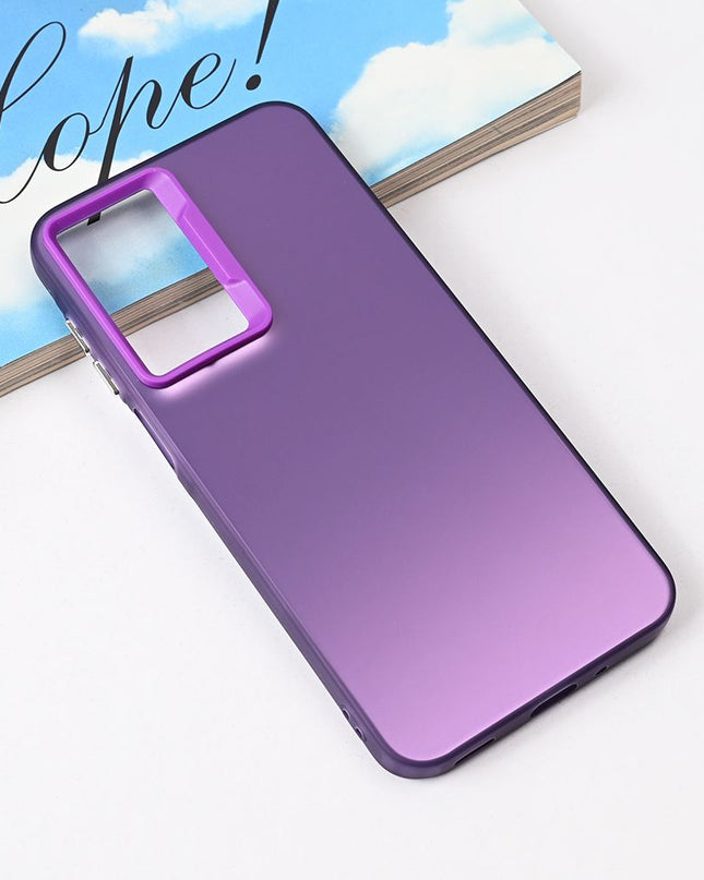 Maska za Samsung A175F Galaxy A17 ljubicasta Clear