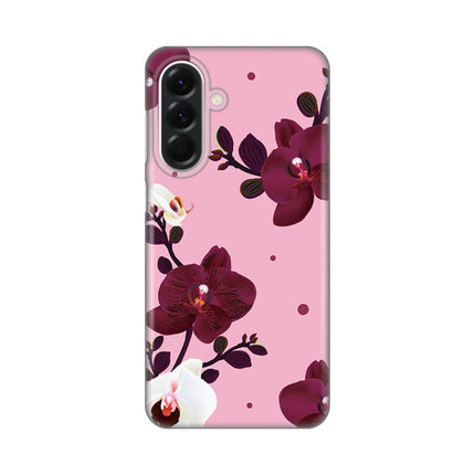 Maska za Samsung A566B Galaxy A56 5G Pink Orchid Silikonska Print Skin