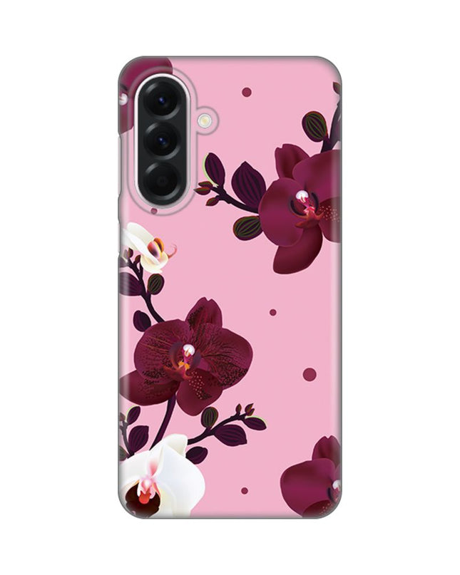 Maska za Samsung A566B Galaxy A56 5G Pink Orchid Silikonska Print Skin