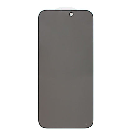 Zastitno staklo Tempered Glass Privacy 2.5D full glue za iPhone 15 Plus 6.7 crni