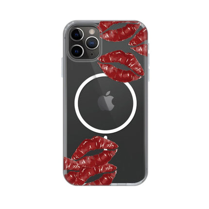 Maska za iPhone 11 Pro Max 6.5 Kisses Print Magsafe