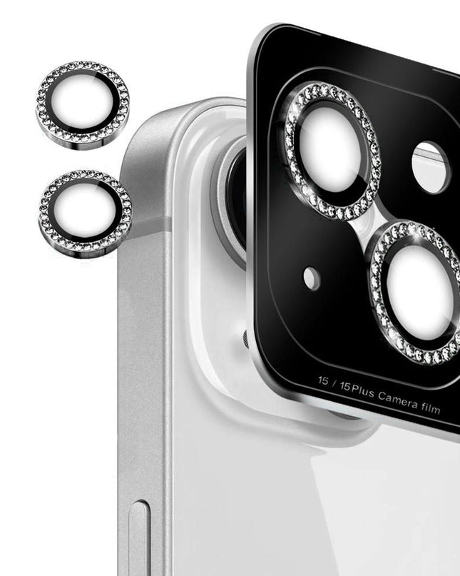 Zastita za kameru Diamond za iPhone 15 6.1 crna