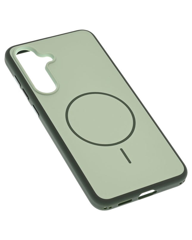 Maska za Samsung S731B Galaxy S25 FE zelena Magsafe Matte Line