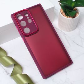 Torbica Shining Camera za Samsung S918B Galaxy S23 Ultra crvena