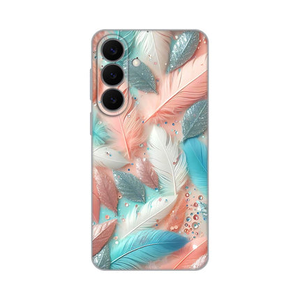 Maska za Samsung S946B Galaxy S26 Plus Pastel Feathers Silikonska Print
