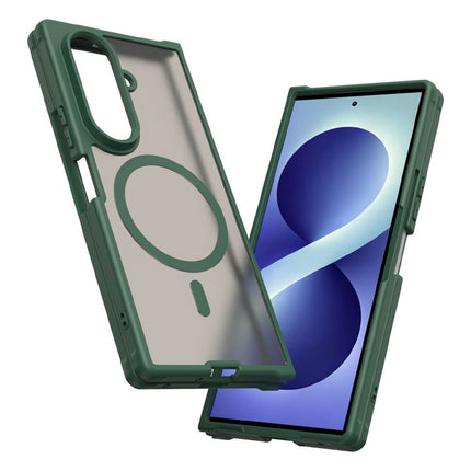 Maska za Samsung Galaxy Z Fold 8 Ultra Magsafe Fold tamno zelena