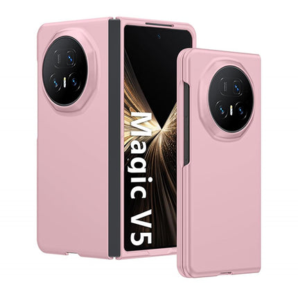 Maska za Honor Magic V5 roze Elegant Fold
