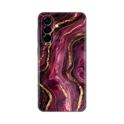 Maska za Samsung A576B Galaxy A57 5G Burgundy Silikonska Print