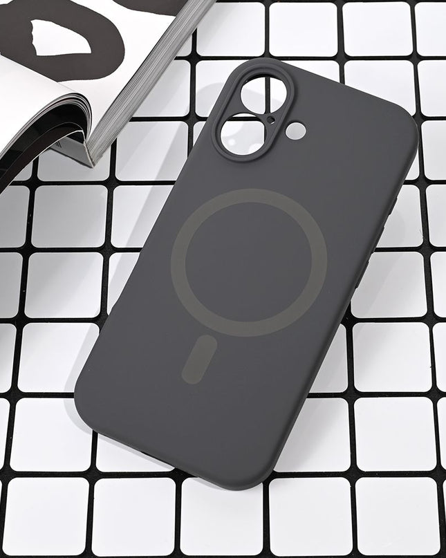 Maska za iPhone 17 6.3 siva Magsafe Pure color