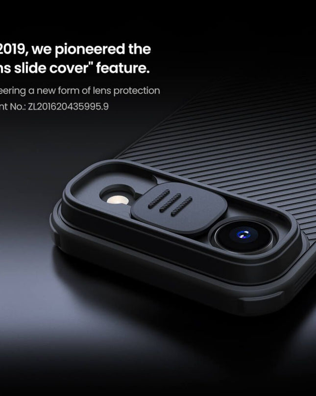 Maska za iPhone 17 Air 6.6 crna Nillkin CamShield Pro