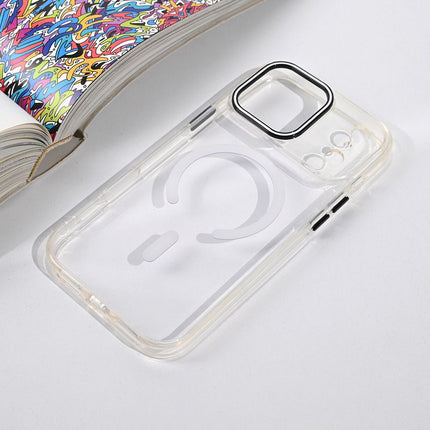 Maska za iPhone 17 Pro Max 6.9 bela Magsafe Color Pop
