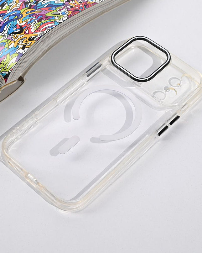 Maska za iPhone 17 Pro Max 6.9 bela Magsafe Color Pop