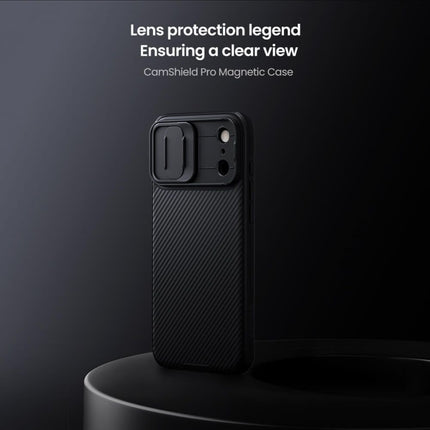 Maska za iPhone 17 Pro Max 6.9 crna Nillkin CamShield Pro Magnetic