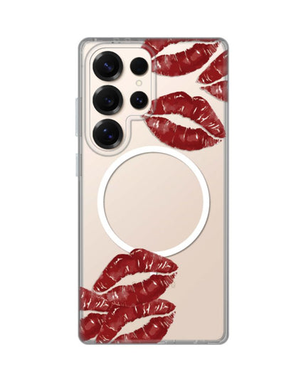 Maska za Samsung S928B Galaxy S24 Ultra Kisses Print Magsafe