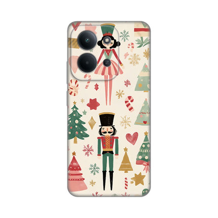 Maska za Xiaomi Redmi 15C 4G Vintage Christmas Silikonska Print