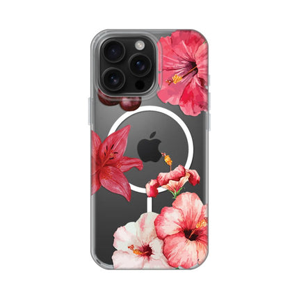 Maska za iPhone 16 Pro Max 6.9 Hibiscus Print Magsafe