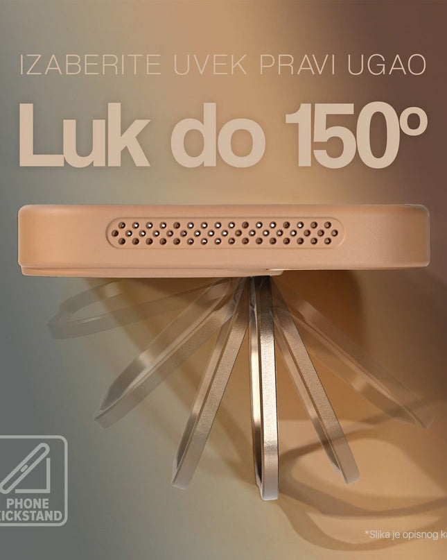 Maska za iPhone 17 Air 6.6 crna Magsafe Matte Shield