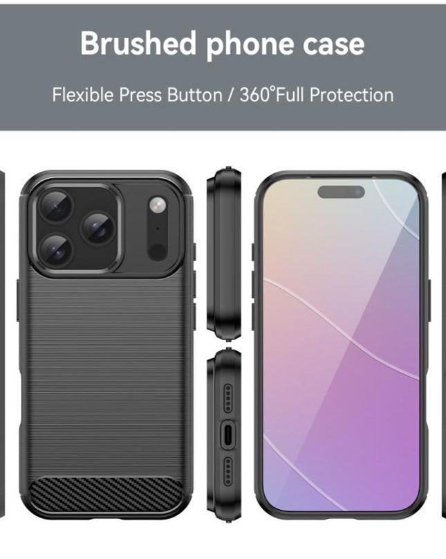 Maska za iPhone 17 Pro 6.3 crna Defender Safeguard