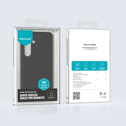 Maska za Samsung S921B Galaxy S24 crna Nillkin Scrub Pro Magnetic