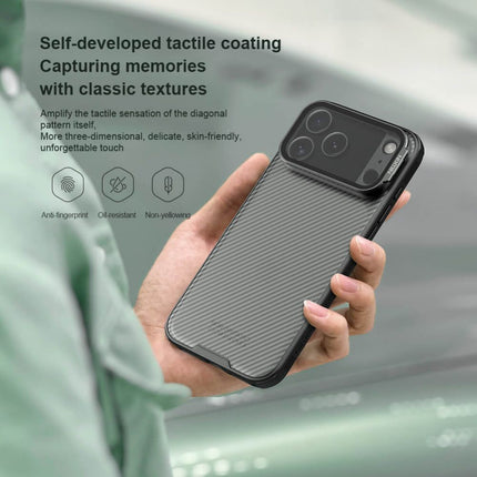 Maska za iPhone 17 Pro Max 6.9 crna (transparent kamera) Nillkin CamShield Prop