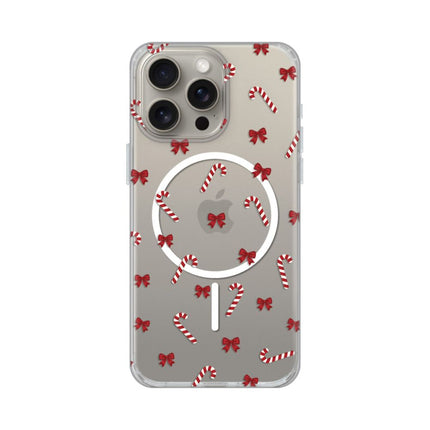 Maska za iPhone 15 Pro Max 6.7 Candy Bows Print Magsafe