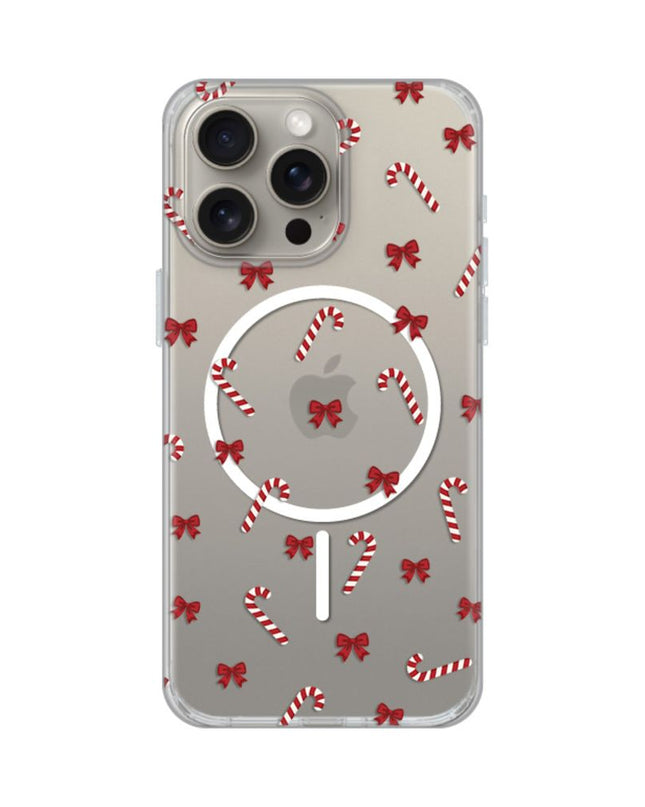 Maska za iPhone 15 Pro Max 6.7 Candy Bows Print Magsafe