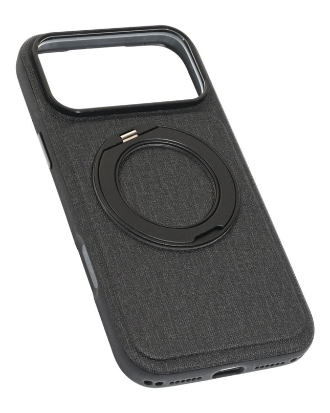 Maska za iPhone 17 Pro Max/18 Pro Max 6.9 Magsafe Textile crna