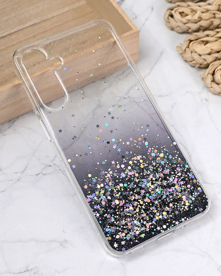 Torbica Silikonska Glitter za Samsung A165B Galaxy A16 5G crna