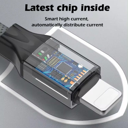 Data kabl LDNIO LC442I 30w, Type C na iPhone Lightning sivi 2m